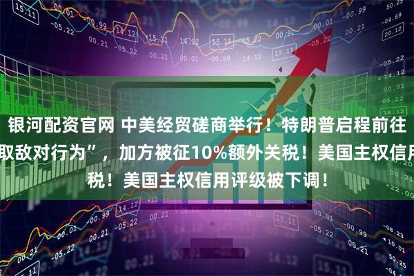 银河配资官网 中美经贸磋商举行！特朗普启程前往东南亚！“采取敌对行为”，加方被征10%额外关税！美国主权信用评级被下调！