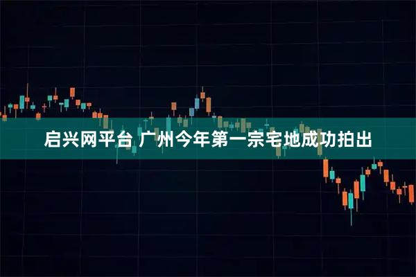 启兴网平台 广州今年第一宗宅地成功拍出